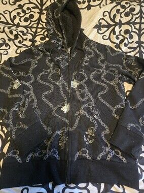 Groggy Zip Up Hoodie L